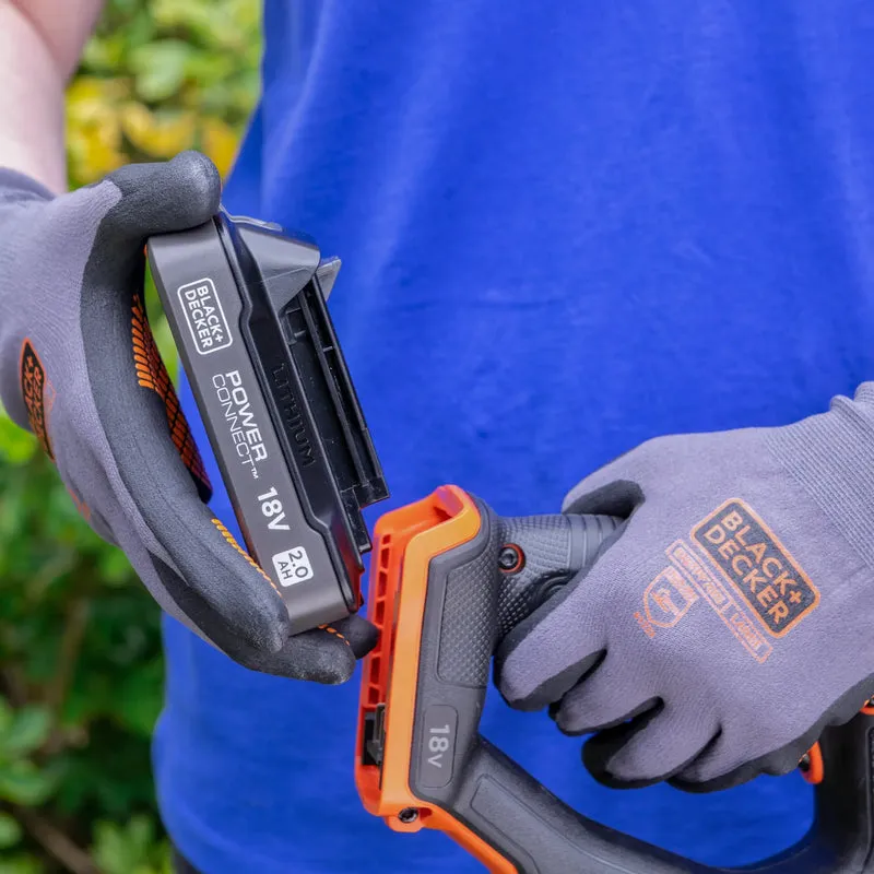 Kantenschneider Black+Decker BCSTR918D1-QW 18V 2Ah