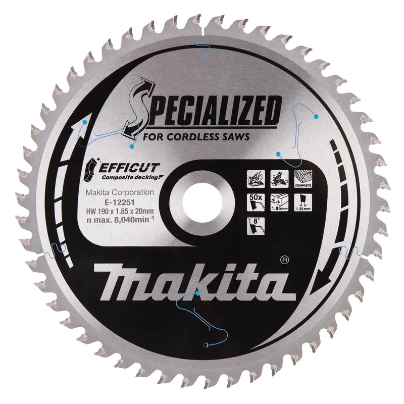 Efficut TCT-Scheibe Makita E-12251
