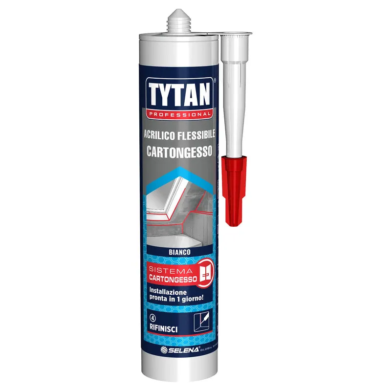 Silikon Acryl Tytan Flexible Gipskartonplatten 300 ml