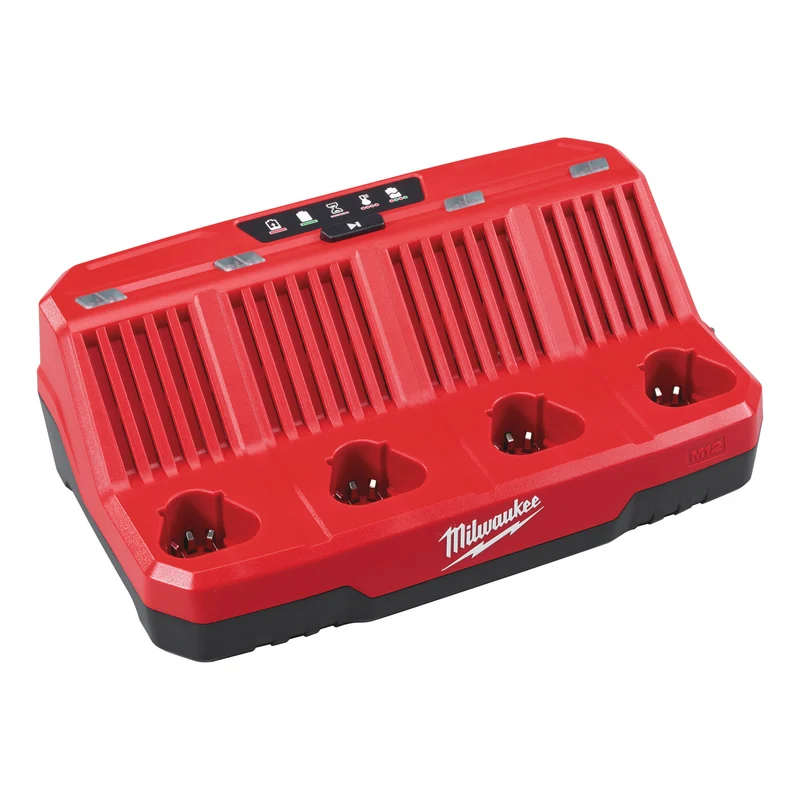 Mehrfach-Akkuladegerät Milwaukee M12 C4