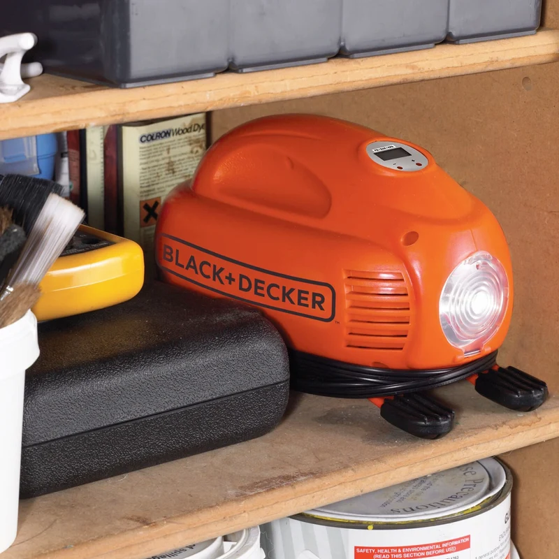 Tragbarer Kompressor Black+Decker ASI200-XJ 12V