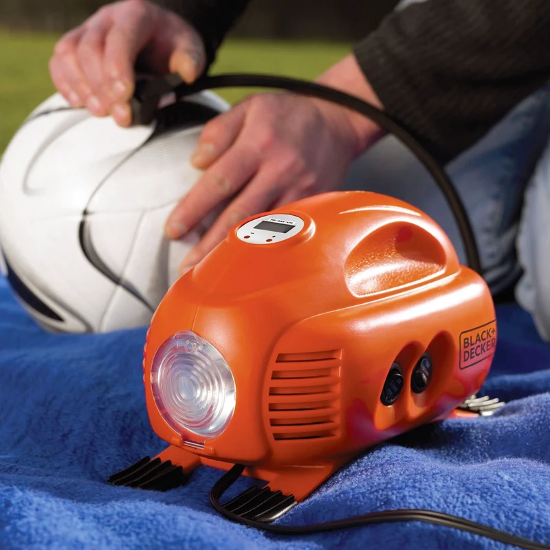 Tragbarer Kompressor Black+Decker ASI200-XJ 12V