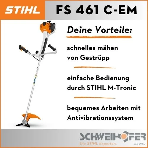STIHL Benzin Freischneider FS 461 C-EM