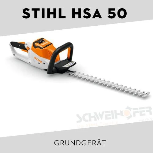 STIHL Akku-Heckenschere HSA 50 - AK-System