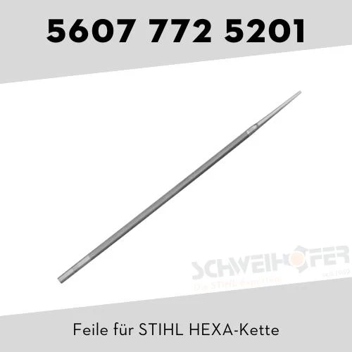 Feile für Rapid Hexa (RH) Kette