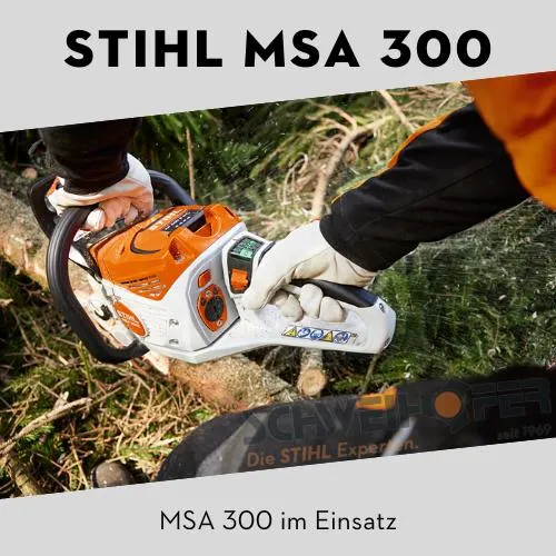 STIHL Akku Kettensäge MSA 300 Akku-Kettensäge