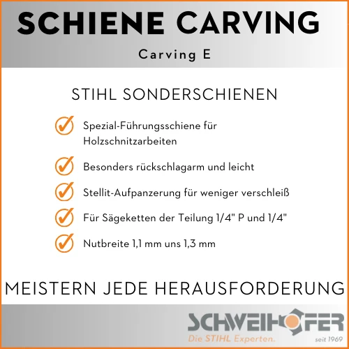 STIHL Führungsschiene CARVING