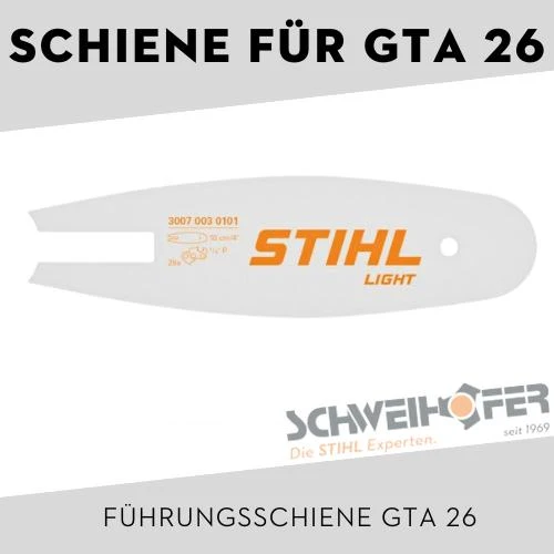 STIHL Führungsschiene 10 cm, 1/4", 1.1 mm, Light