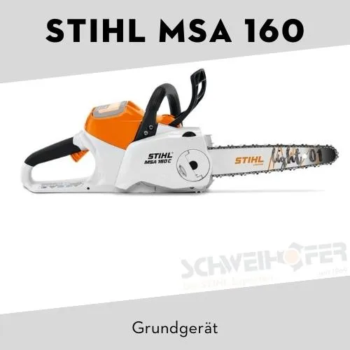 STIHL Akku Kettensäge MSA 160 C-B