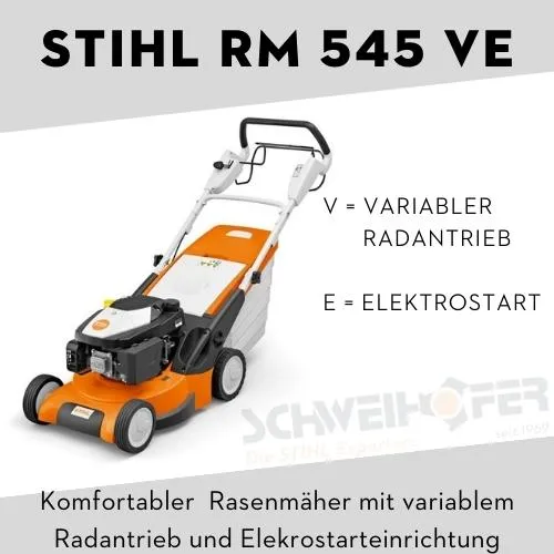STIHL Benzin Rasenmäher RM 545