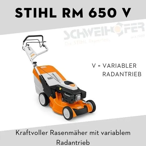 STIHL Benzin Rasenmäher RM 650
