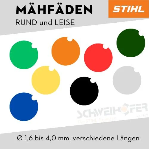 STIHL Mähfaden rund leise