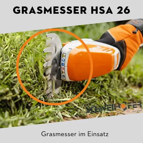 Grasschermesser für STIHL HSA 26