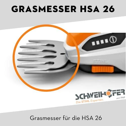 Grasschermesser für STIHL HSA 26