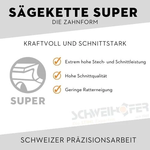 STIHL Sägekette .325" Rapid Super 3 Pro (23RS3 Pro), 1.3 mm