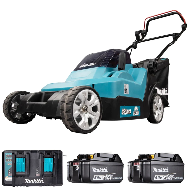 Rasenmäher Makita DLM382PM2 18V x 2 4Ah