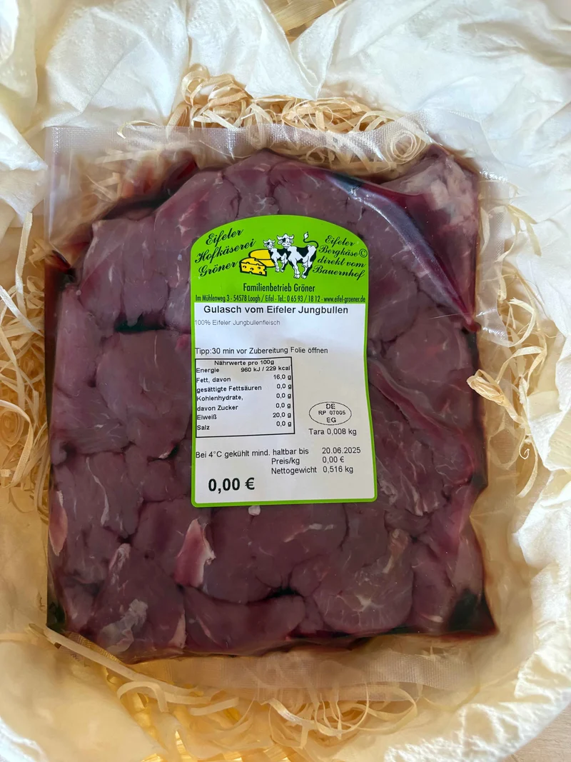 420 Eifeler Rindergulasch (ca. 500 gr.)