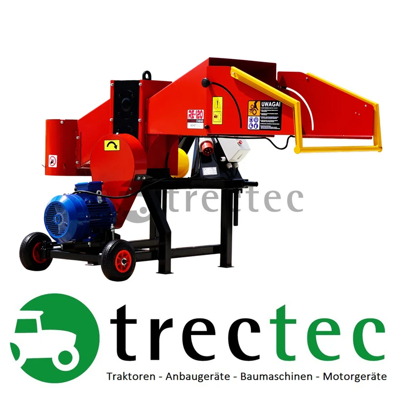 Red Dragon Standard RE-120 Z 3 M Holzhacker mit Elektromotor und Zapfwellenantrieb
