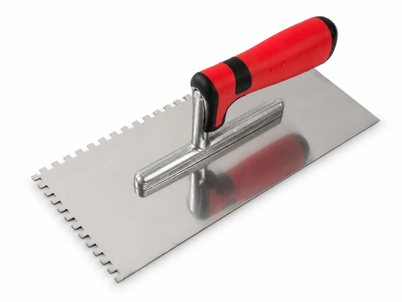 Glättekelle Zahnkelle Glatt 280 x 130 mm 0,7mm