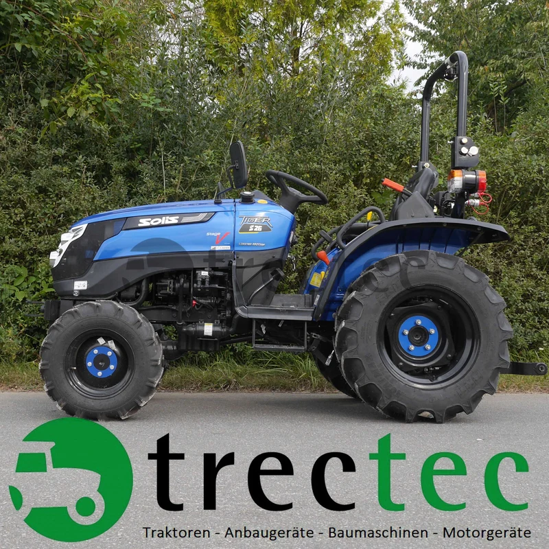 Solis 26 Tiger blau metallic Allrad Traktor