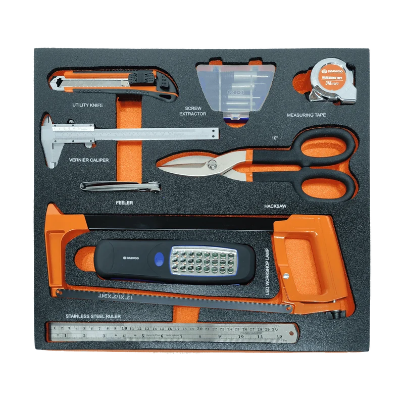 DAEWOO XXXL Jumbo befüllt Werkstattwagen Werkzeugwagen +Maschinen