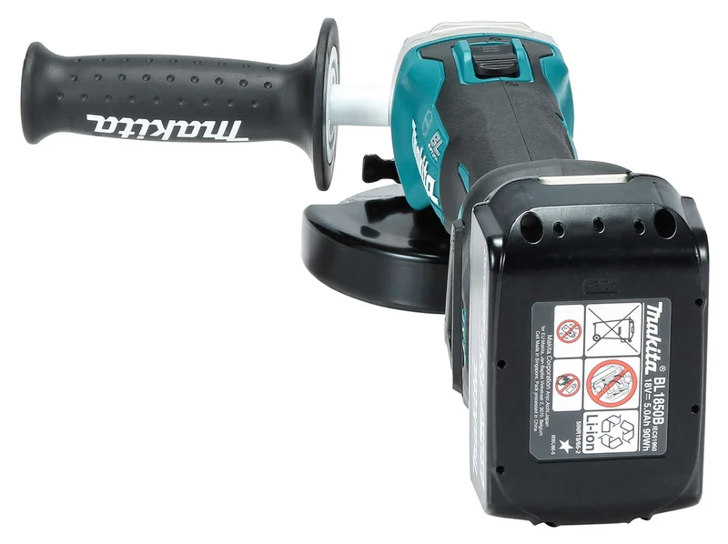 Makita Akku Winkelschleifer 18V - 2x Akku + Netzteil DGA513