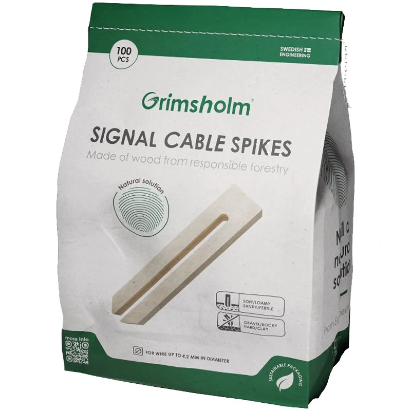 Grimsholm Erdnägel Satz Holz
