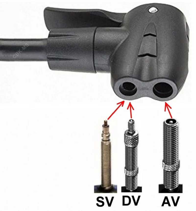 TOUR-AIR Standpumpe für Auto Dunlop Sclaverantventil Fahrradpumpe