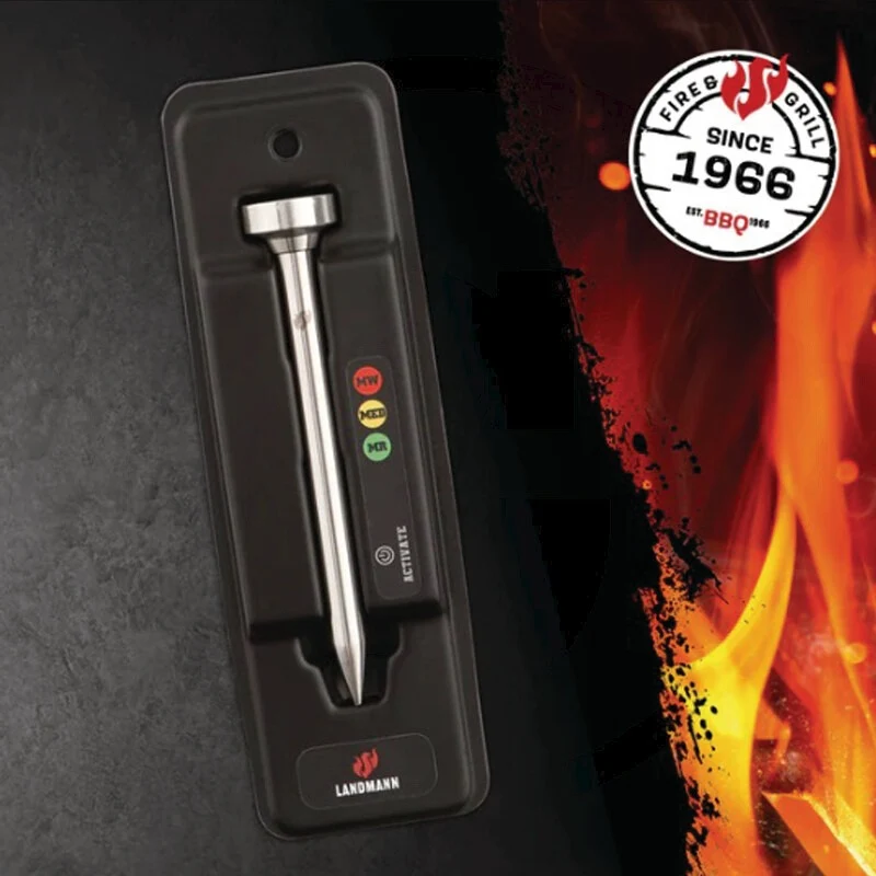 LANDMANN LED-Grillthermometer – 86 mm