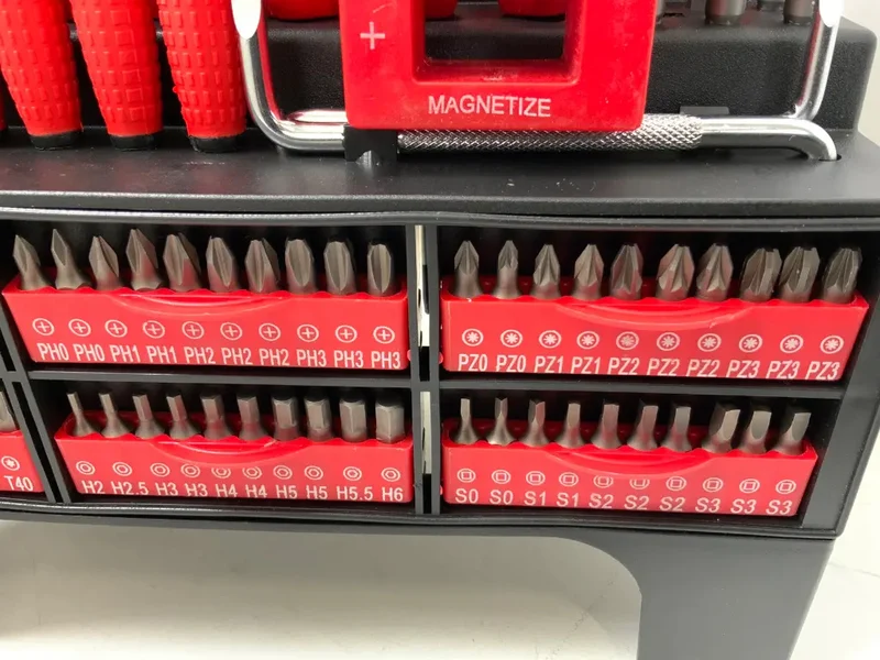 Everforce 101 tlg Schraubendreher und Bit Set Schraubenzieher