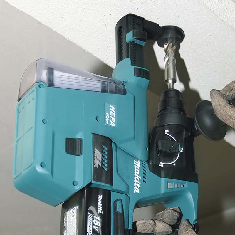 Makita Akku Kombihammer Bohrhammer 18V DHR243Z Bohrmaschine Sologerät mit wechselbarem Bohrfutter