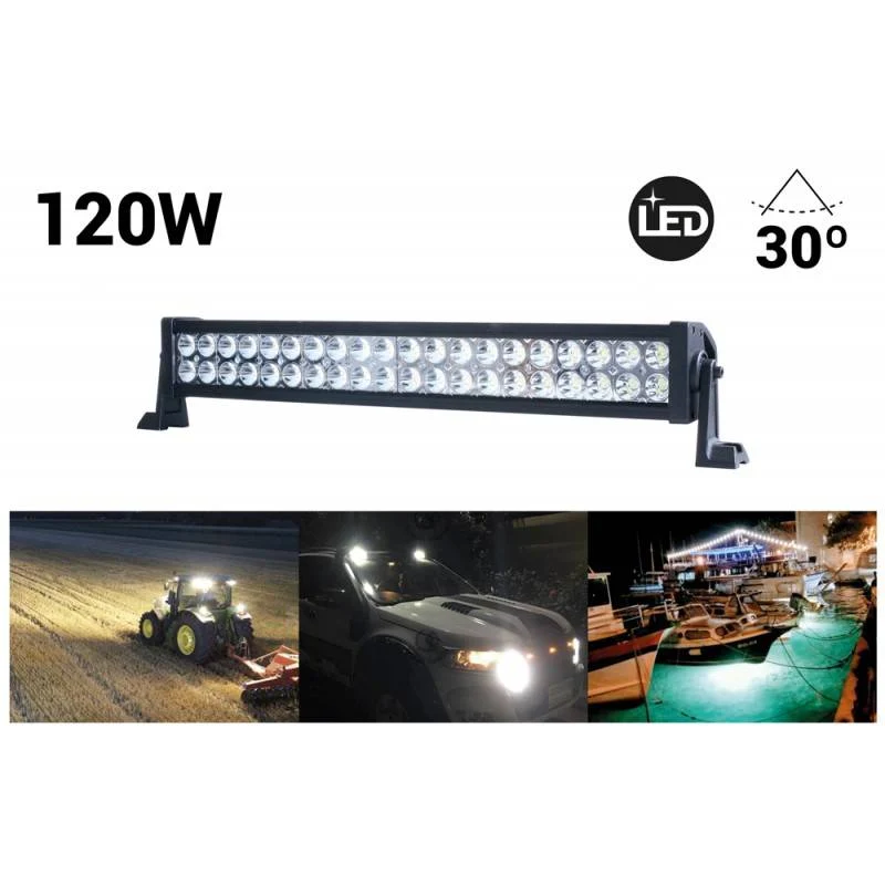 LED-Bar Leiste Off-Road 120W 132000Lm Geschlossener Winkel