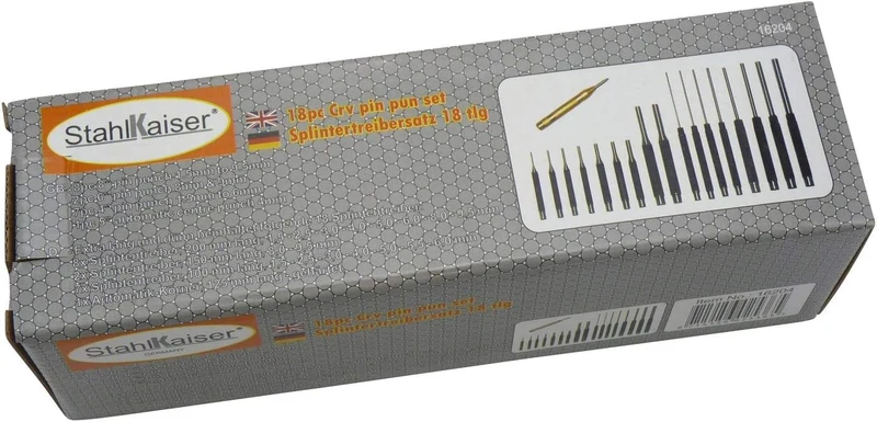 Stahlkaiser Splinttreibersatz Austreiber Durchschläger 18 tlg.
