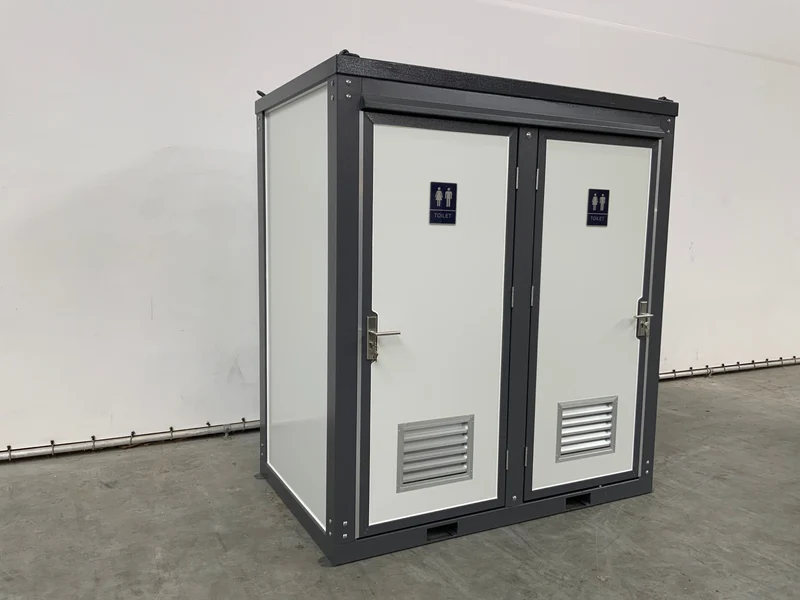 Toiletten Container Doppel WC Container Toilettenbox Sanitärcontainer