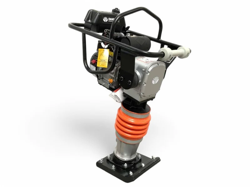 Daewoo Kompakter Benzin Vibrationstampfer Rüttelstampfer Stampfer DARM80