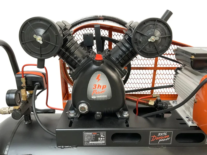 Daewoo Luftkompressor 100L DAAX100L Kompressor 8 bar 234 L/min