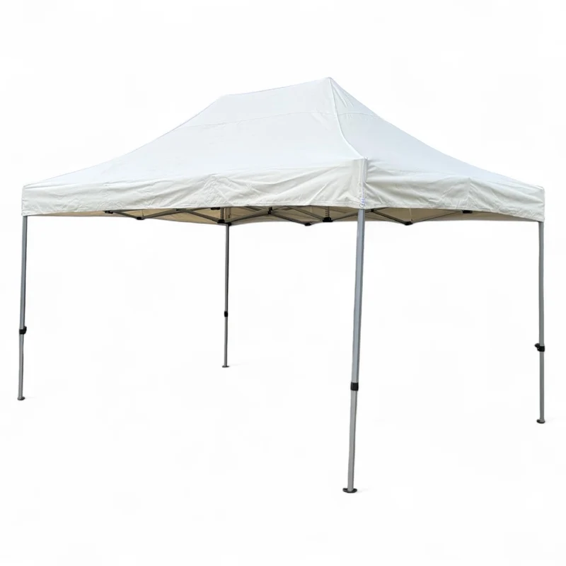 4.5x3m Faltschirm Pavillon Gartenpavillon Partyzelt Gartenzelt beige