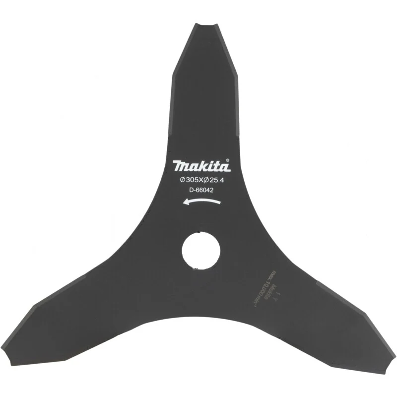 Makita 3-Zahn Dickicht-Mulchmesser Schnittbreite (mm) 305