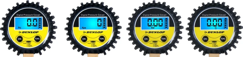 Stahlkaiser Reifendruckprüfer digital bis 16 Bar mit 30 cm Luftschlauch