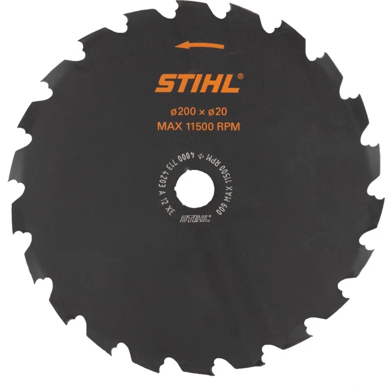 STIHL Meißelzahn-Sägeblatt passend für FS 311, FS 410 C-EM K, FS 490 C-EM K u. a. Ausführung • Profi-Kreissägeblatt mit ve