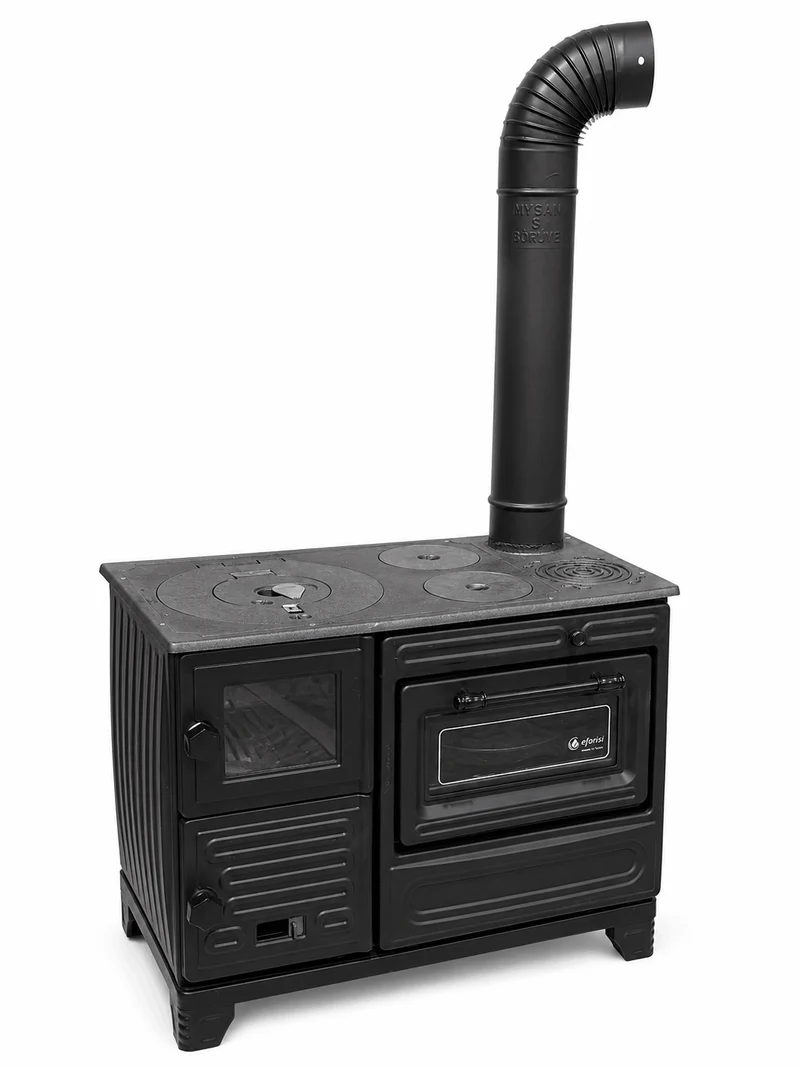 XXL Grillkamin Kuzine Soba Ofen Küchenofen Terrassenofen Holzofen Outdoor Ofen