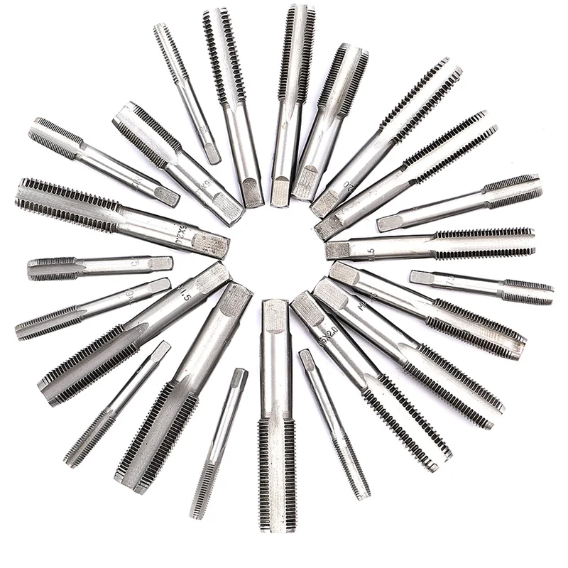 110 tlg. Gewindeschneider Schneideisen Set M2-M18 Gewindebohrer
