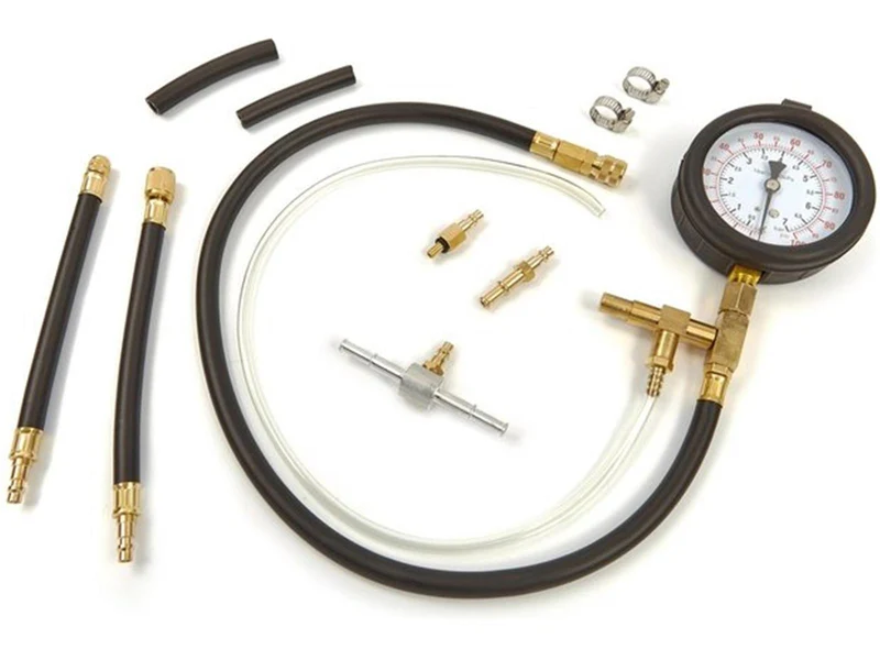 Kraftstoffdruckmessgerät Manometer Set 10 tlg.