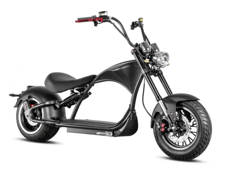 E-Chopper X9 2000W 25-45 km/h Schwarz Matt