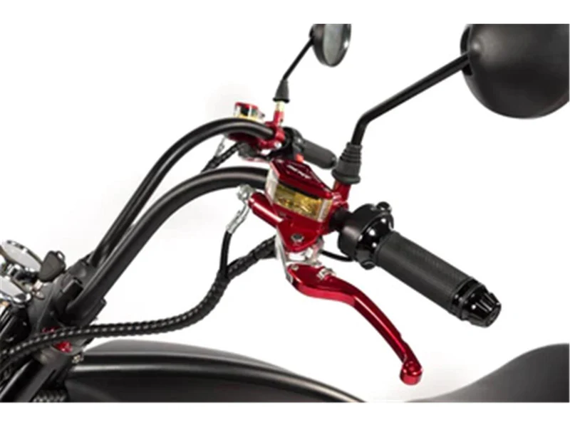 E-Chopper X9 2000W 25-45 km/h Schwarz Matt