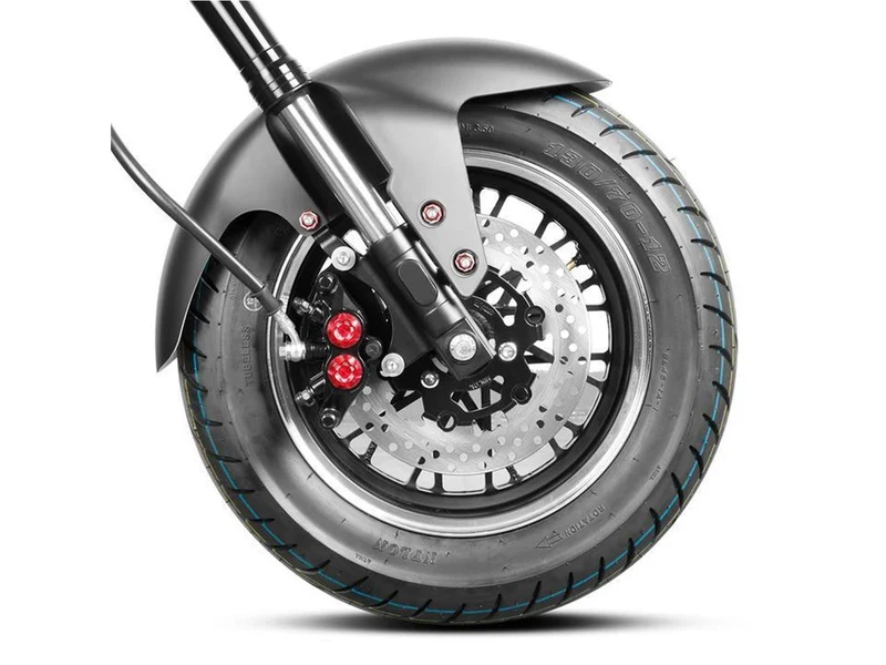 E-Chopper X9 2000W 25-45 km/h Schwarz Matt