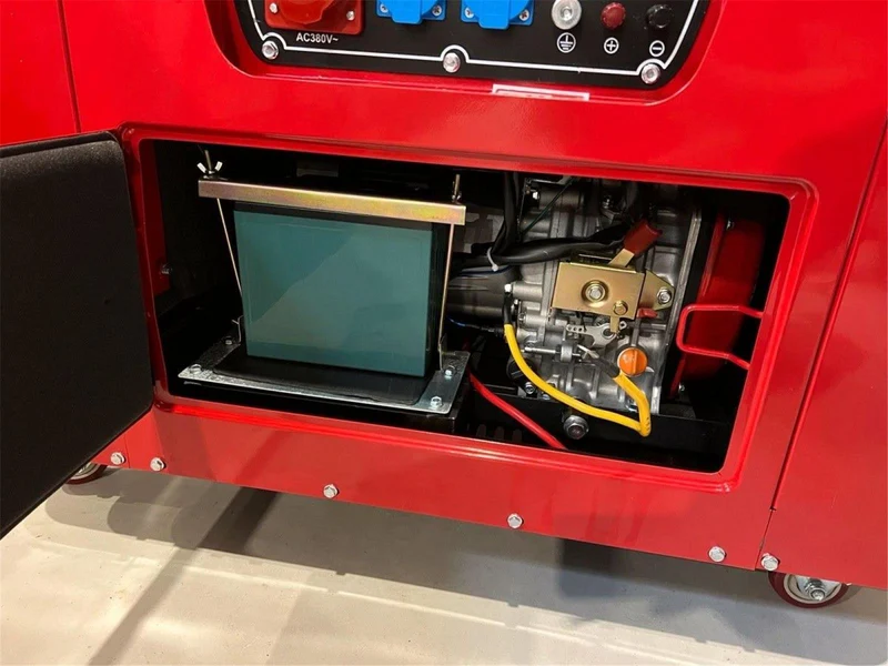 Diesel Stromerzeuger Generator Notstromaggregat 8 kW mit E-Start