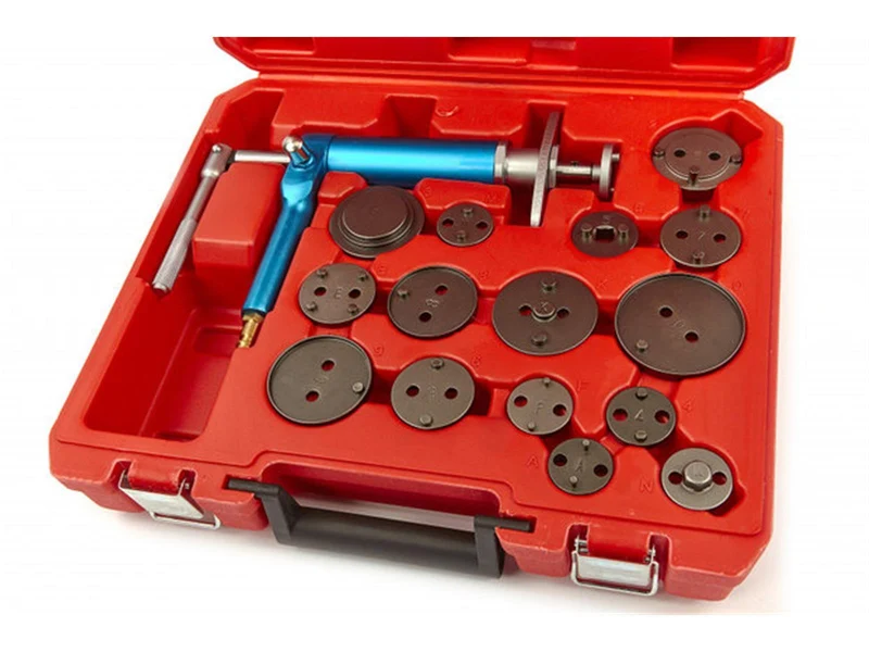 16 tlg. Pneumatischer Universal Bremskolbenrücksteller Set KFZ