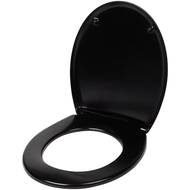 Cascata WC-Brille Soft Close + Easy Clean schwarz