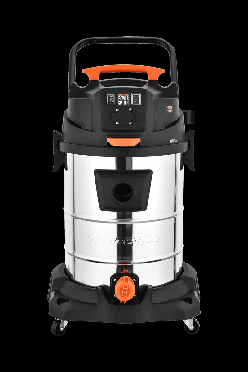 DAEWOO 2400W - 60L Nass- & Trockensauger Staubsauger Profi Sauger
